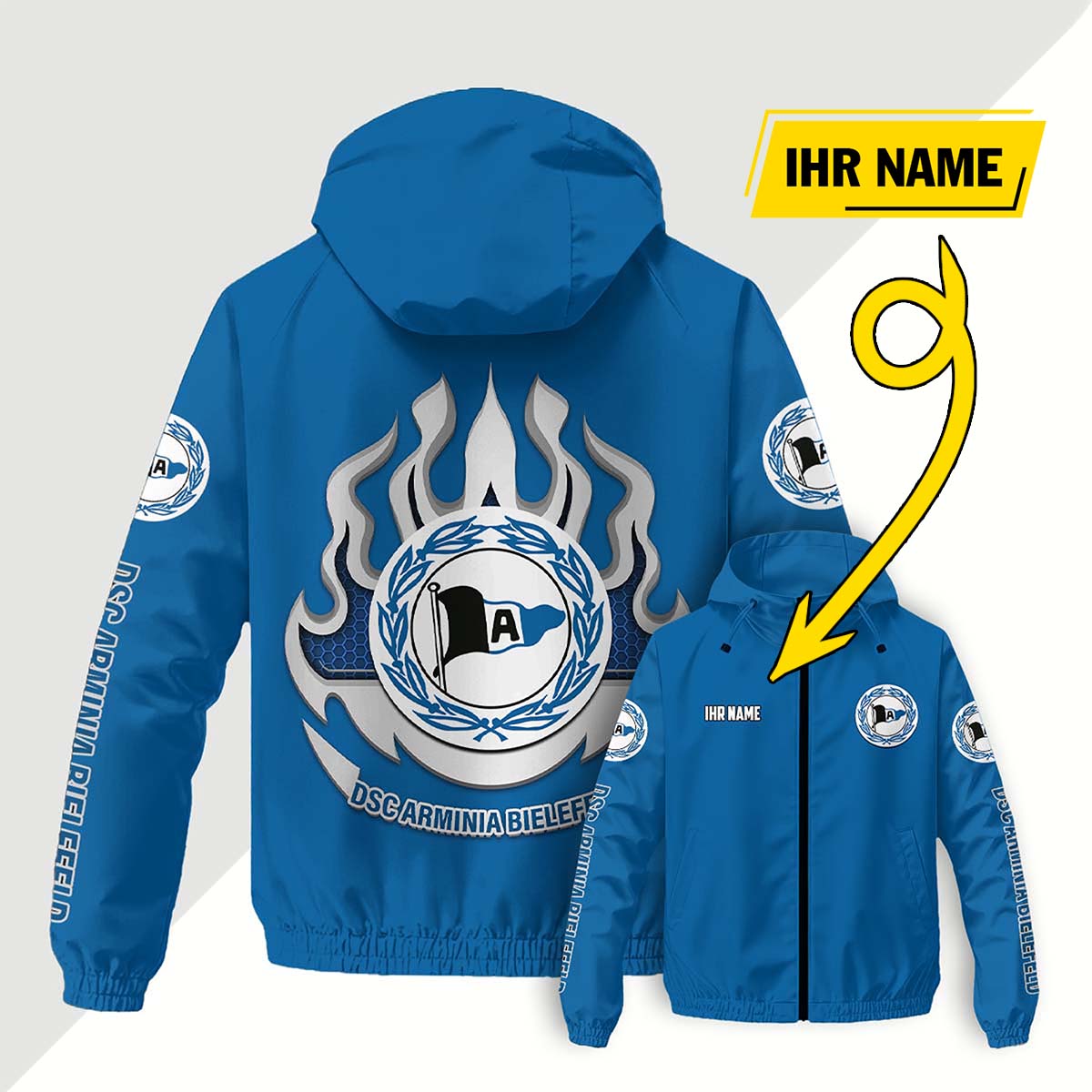 DSC Arminia Bielefeld Windjacke - DSC Windbreaker – Bild 12