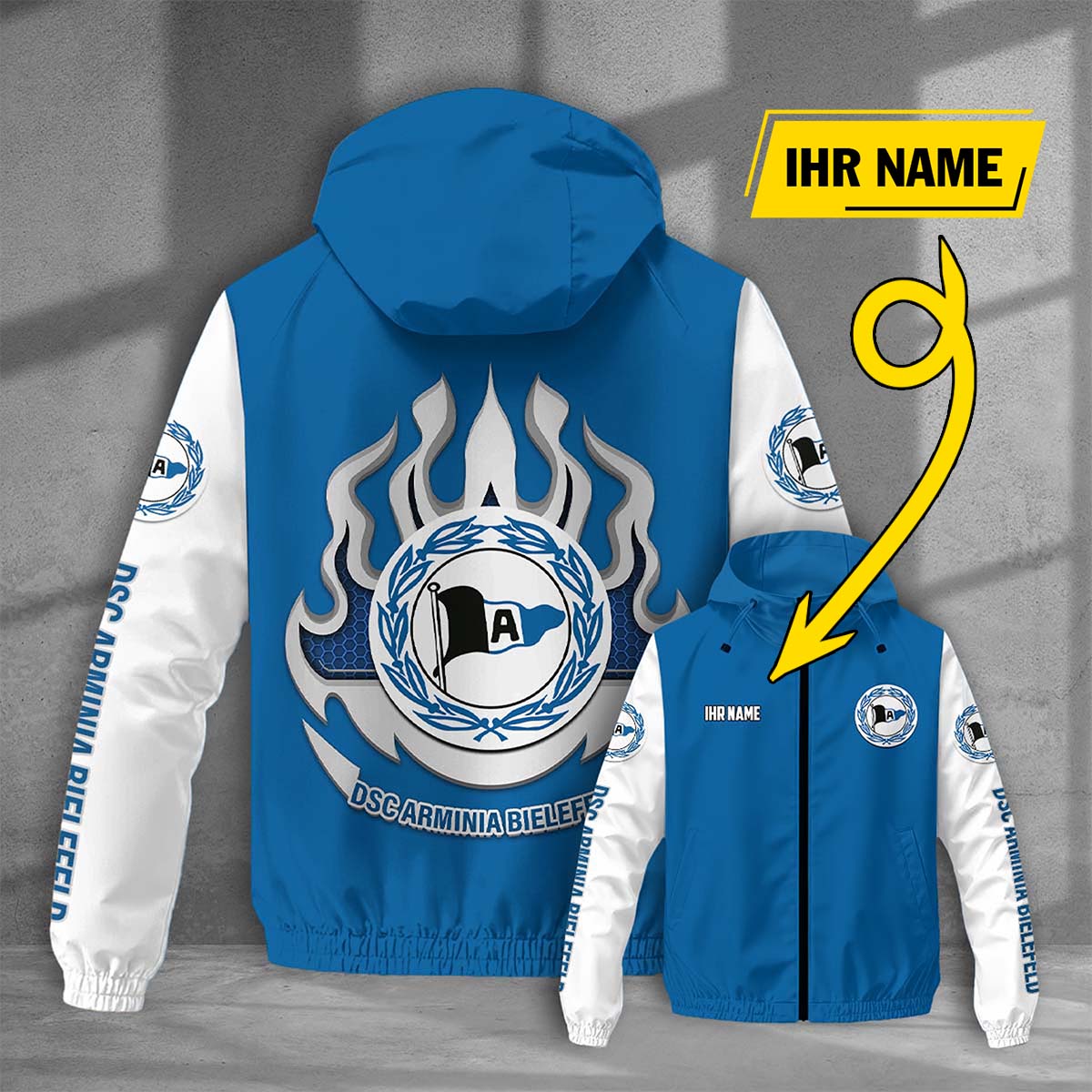 DSC Arminia Bielefeld Windjacke - DSC Windbreaker – Bild 5