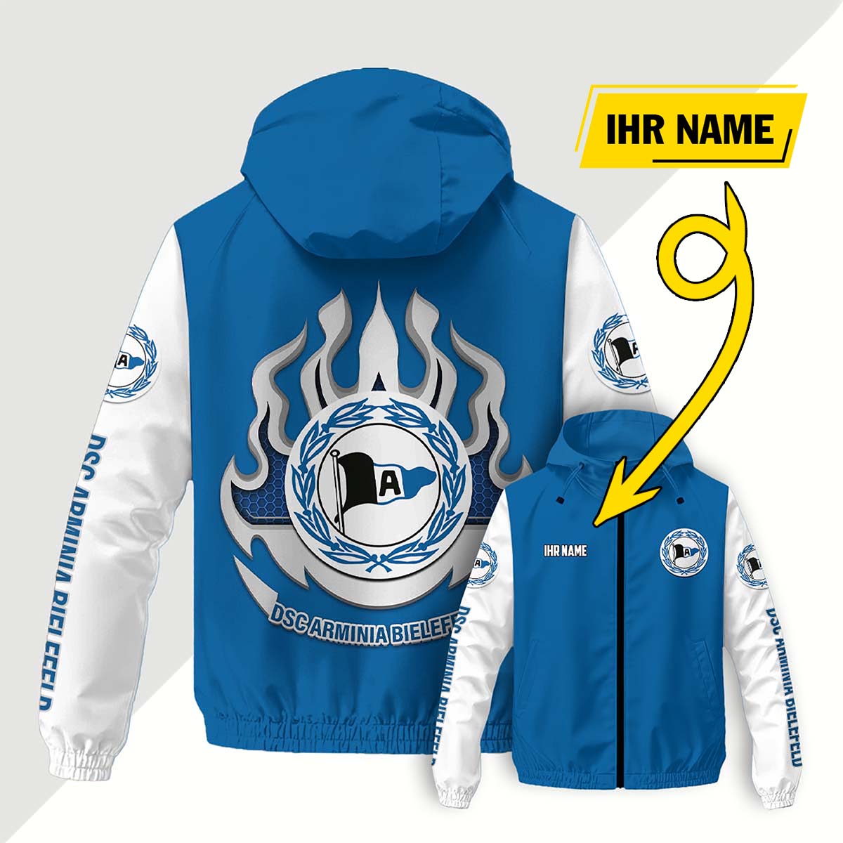 DSC Arminia Bielefeld Windjacke - DSC Windbreaker – Bild 8