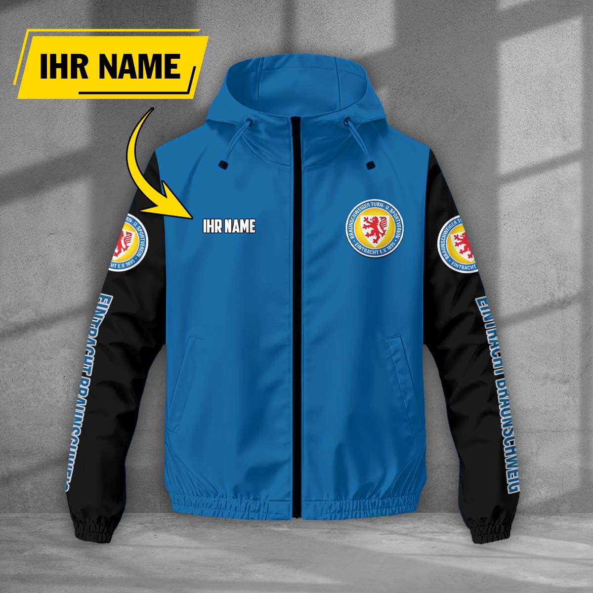Eintracht Braunschweig Windjacke - BTSV Windbreaker – Bild 3