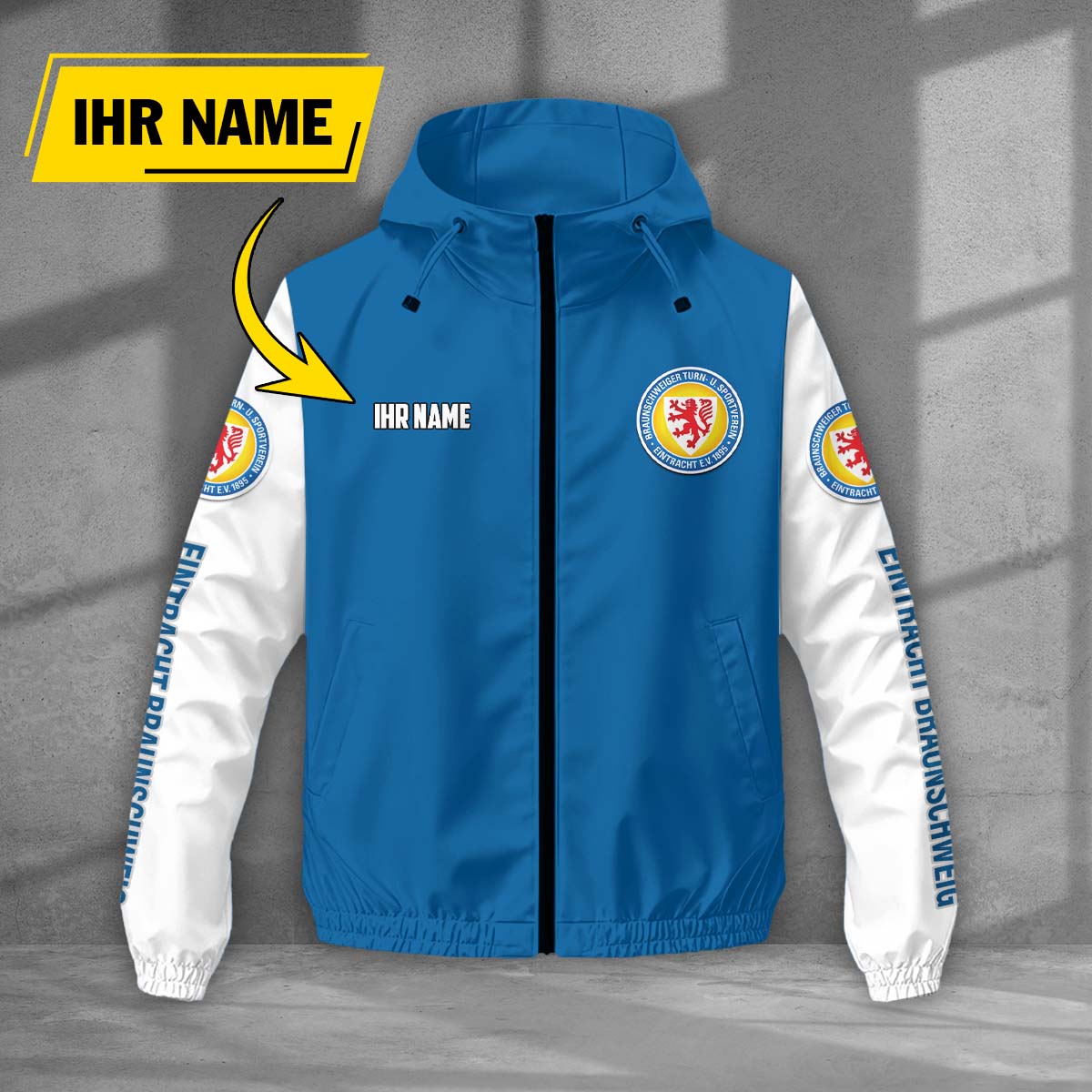 Eintracht Braunschweig Windjacke - BTSV Windbreaker – Bild 7