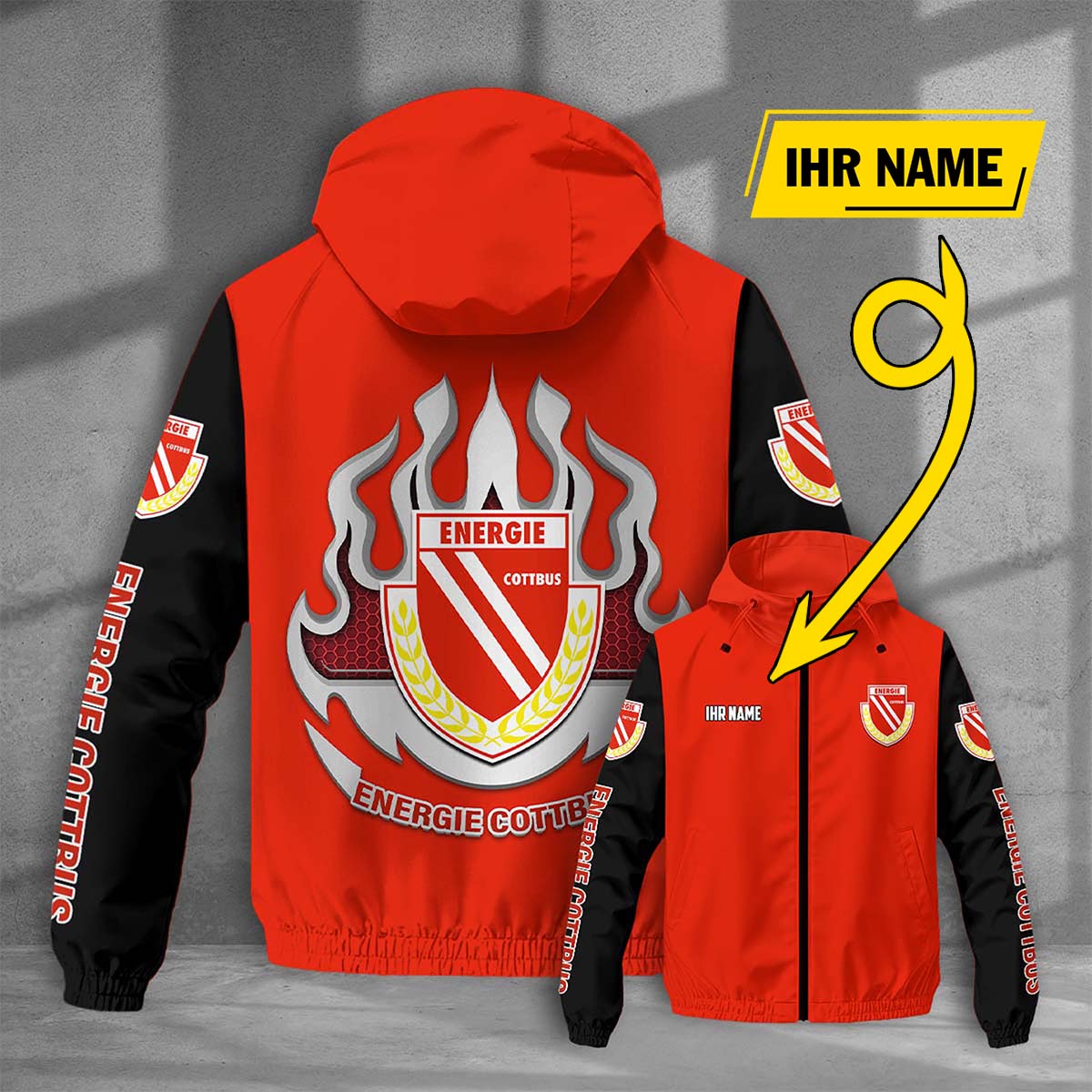 Energie Cottbus Windjacke - FCE Windbreaker