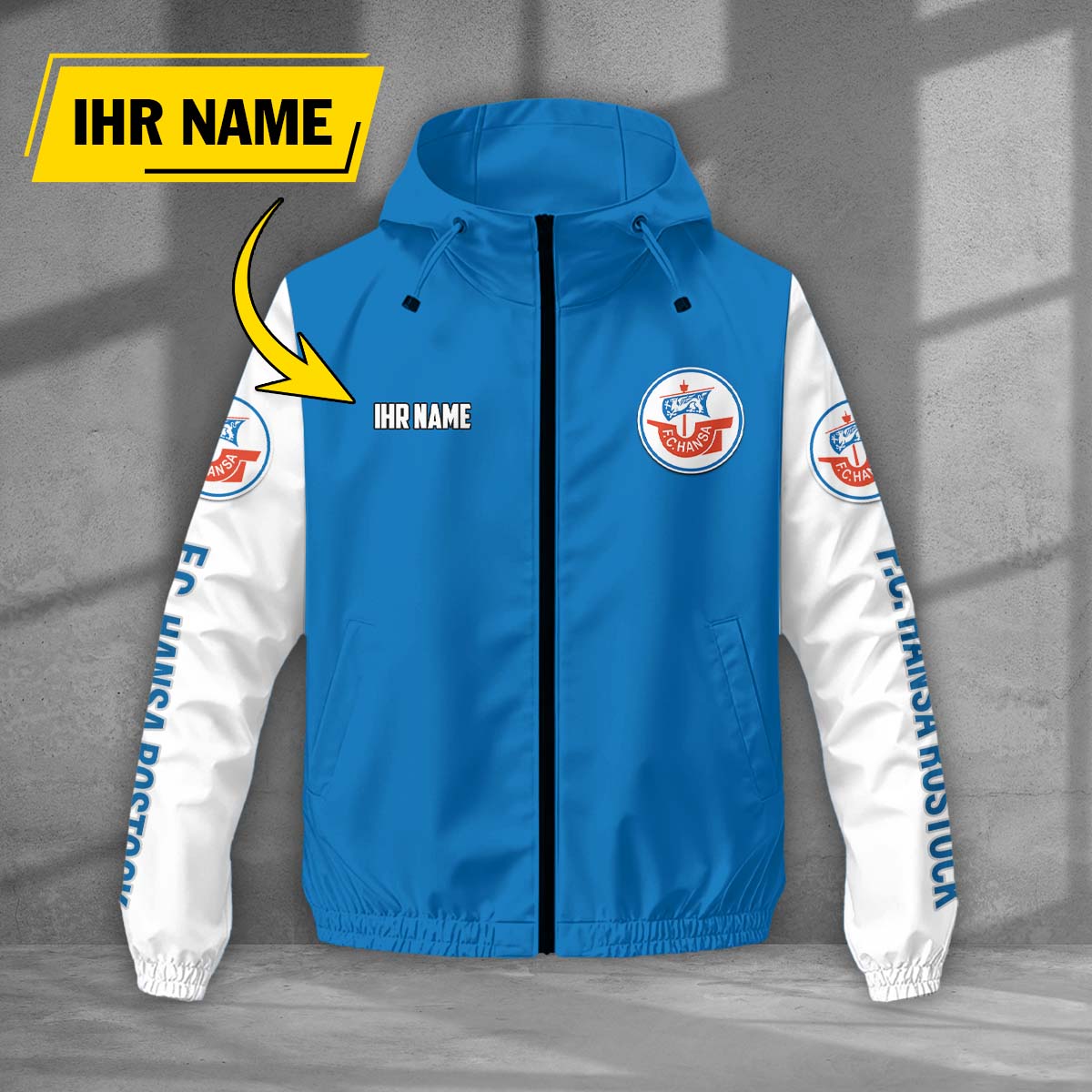 F.C. Hansa Rostock Windjacke - FCH Windbreaker – Bild 7