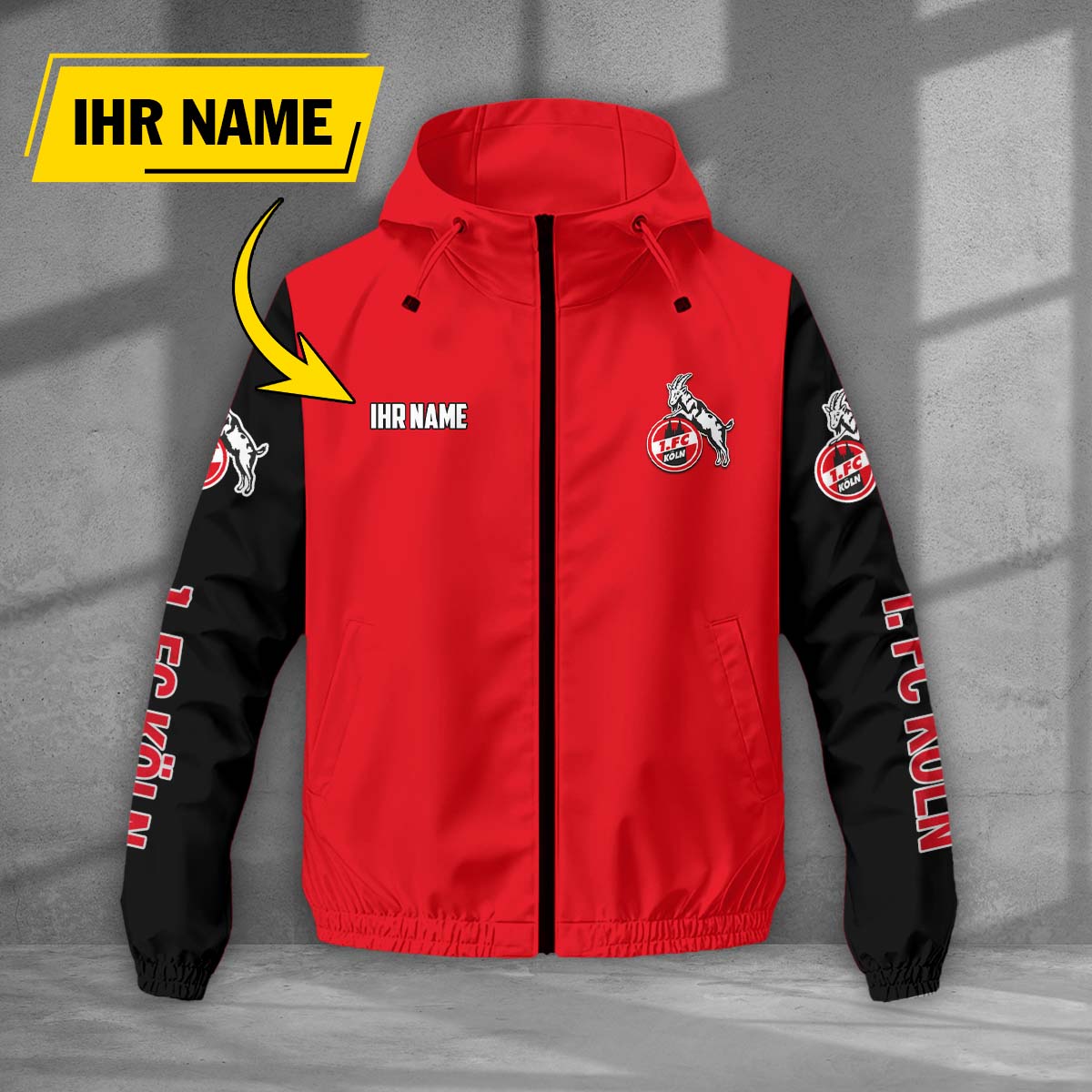 FC Köln Windjacke - KOE Windbreaker – Bild 3