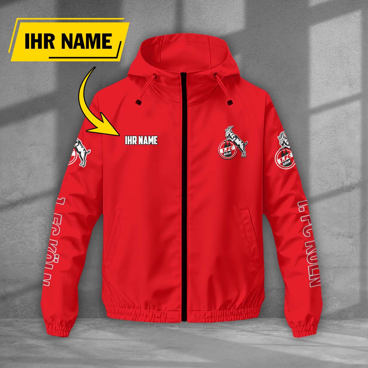 FC Köln Windjacke - KOE Windbreaker – Bild 11