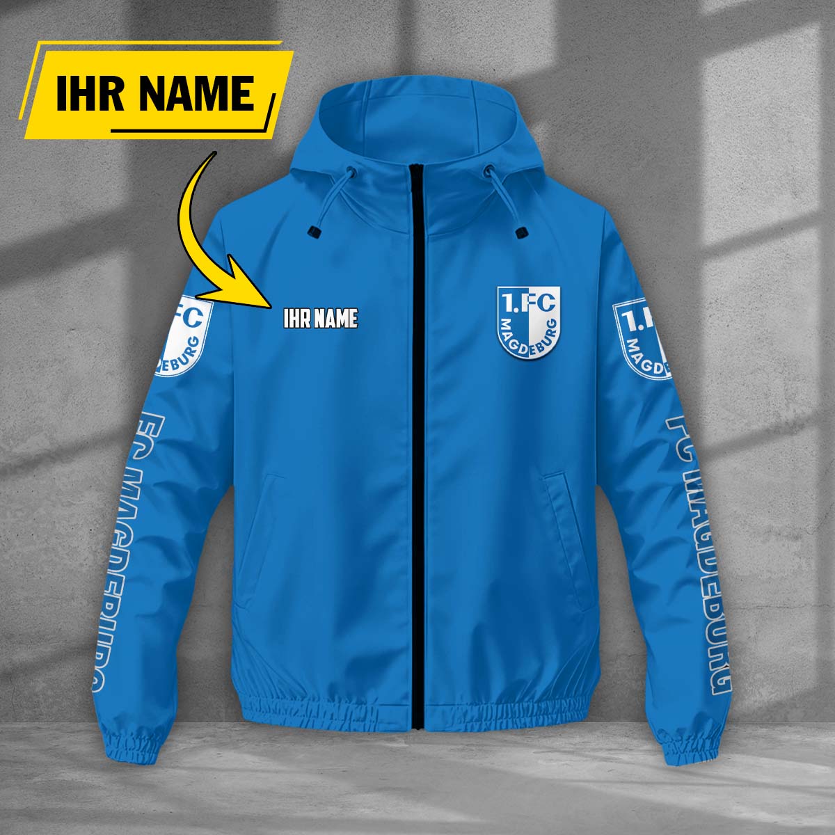 FC Magdeburg Windjacke - FCM Windbreaker – Bild 11
