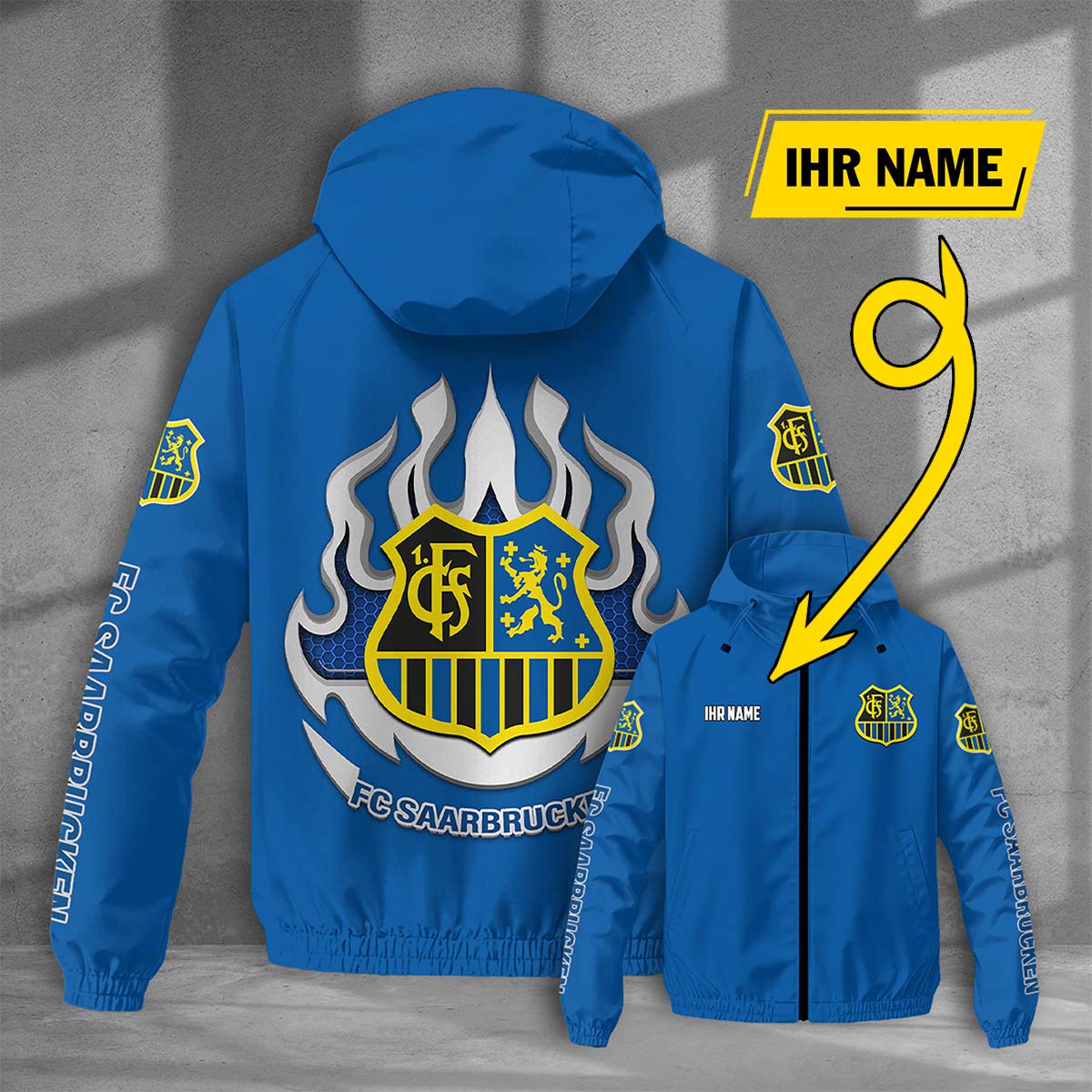 FC Saarbrücken Windjacke - FCS Windbreaker – Bild 9