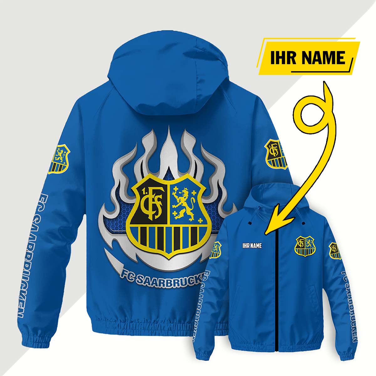 FC Saarbrücken Windjacke - FCS Windbreaker – Bild 12