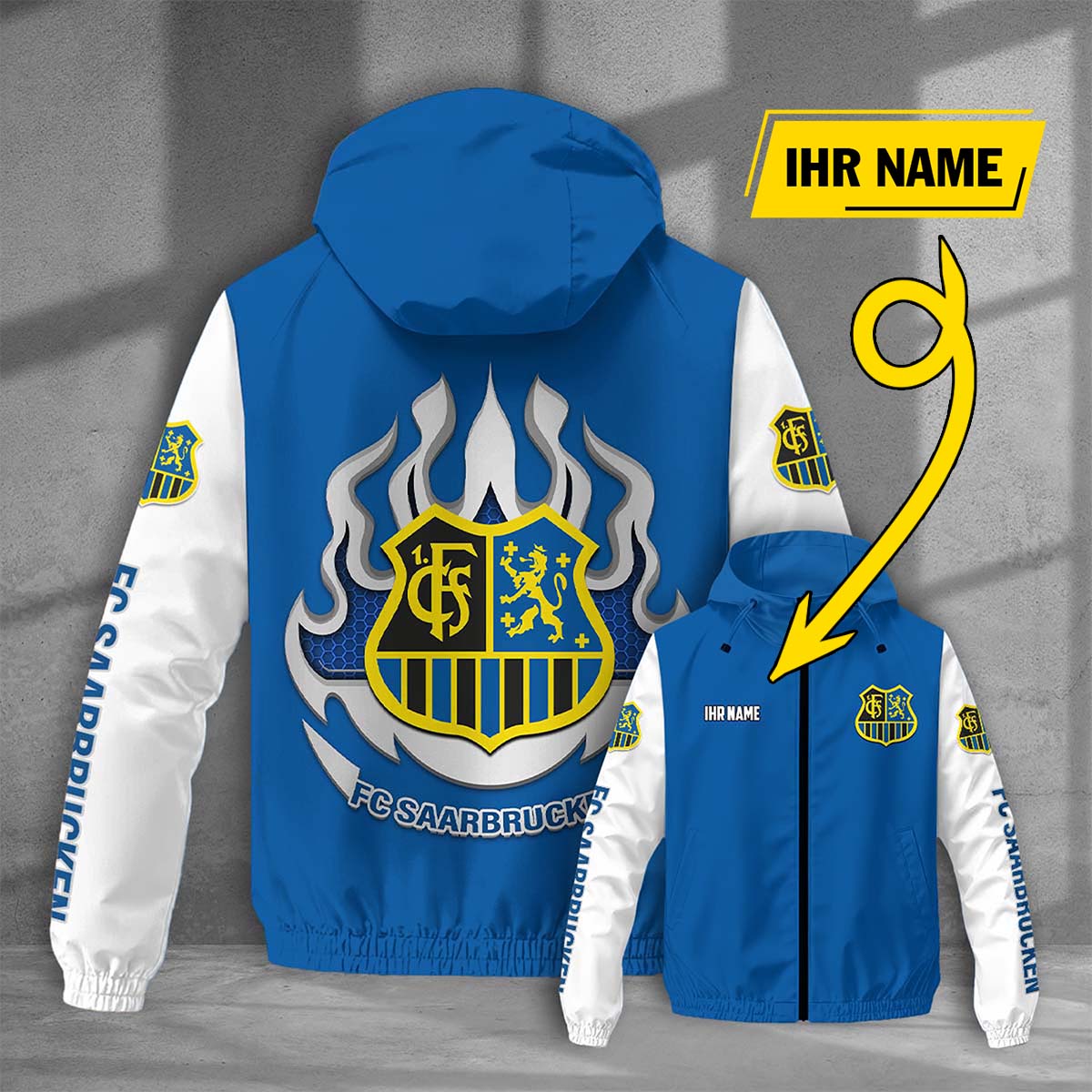 FC Saarbrücken Windjacke - FCS Windbreaker – Bild 5