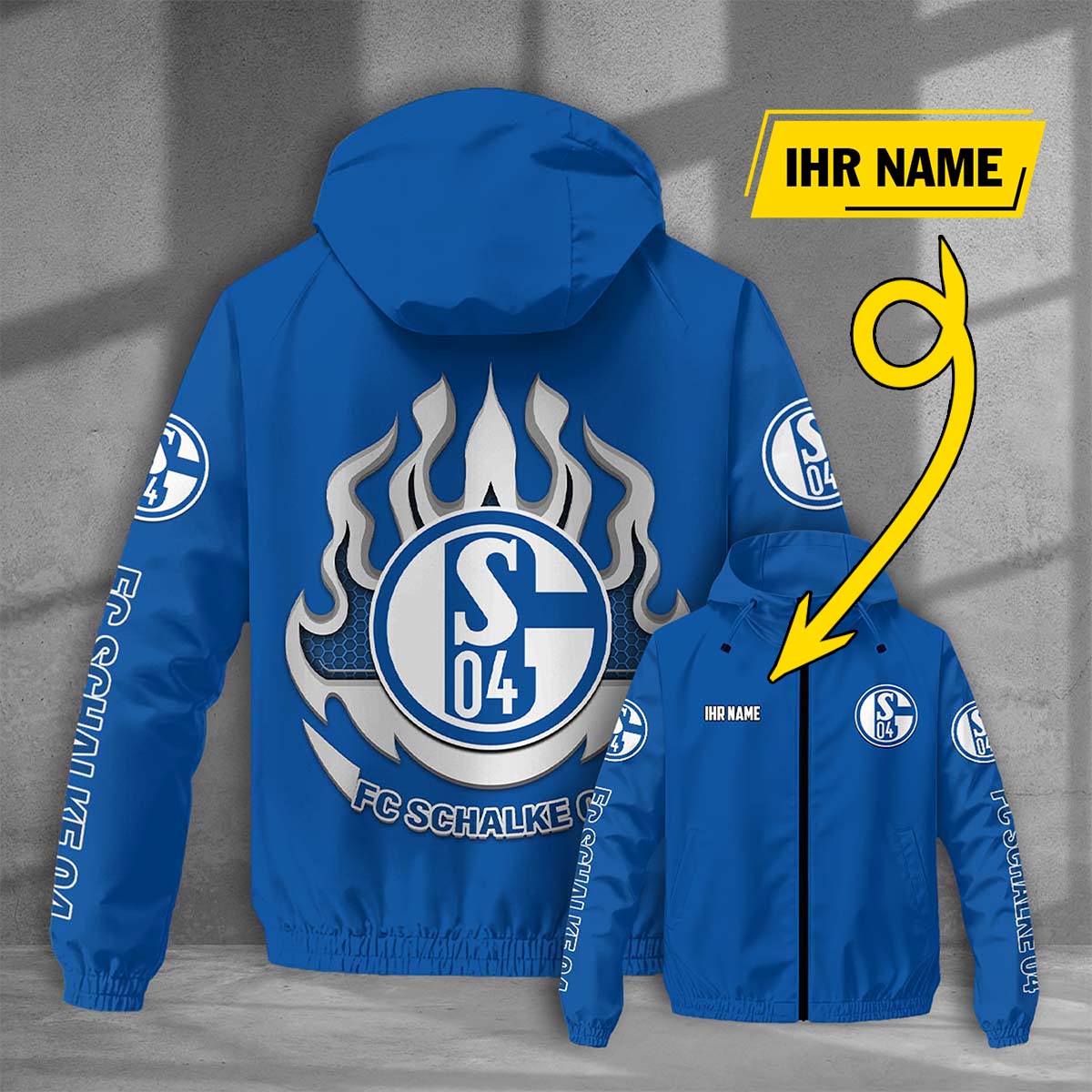 FC Schalke 04 Windjacke - S04 Windbreaker – Bild 9