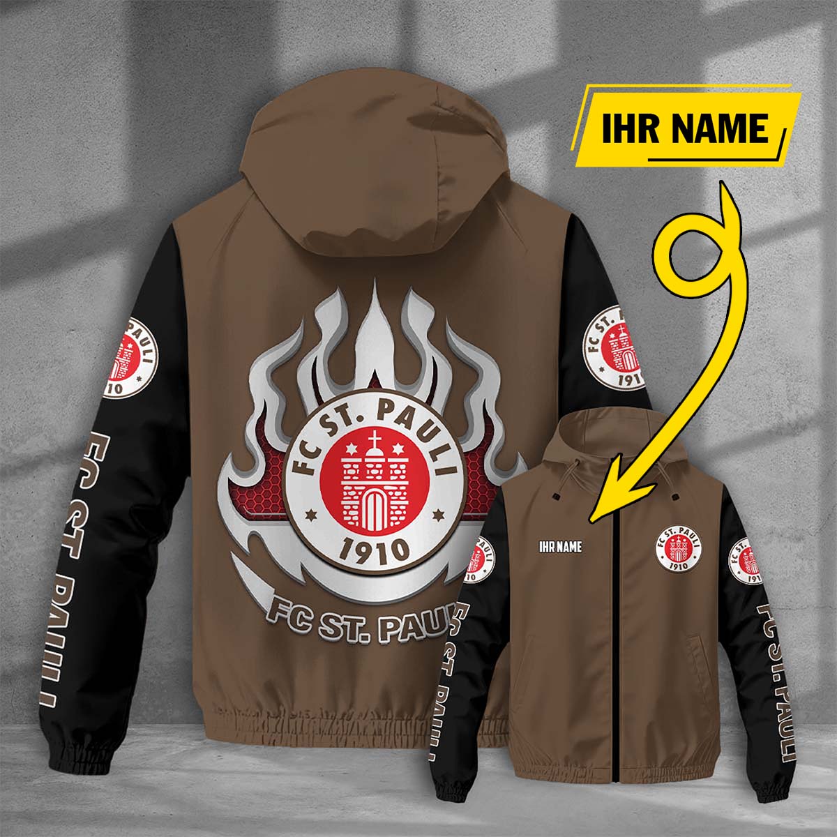 FC St. Pauli Windjacke - STP Windbreaker