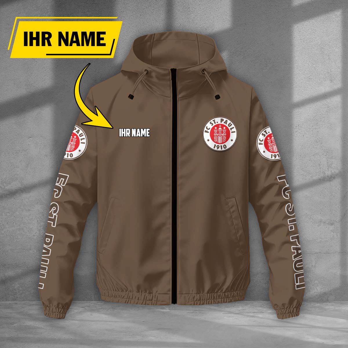 FC St. Pauli Windjacke - STP Windbreaker – Bild 11