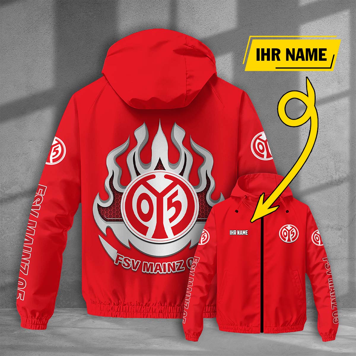 FSV Mainz 05 Windjacke - M05 Windbreaker – Bild 9