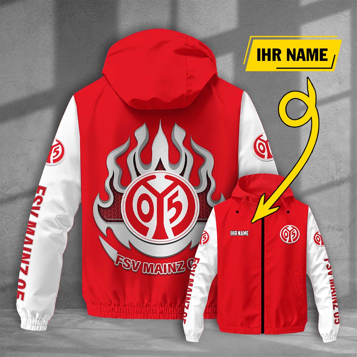 FSV Mainz 05 Windjacke - M05 Windbreaker – Bild 5