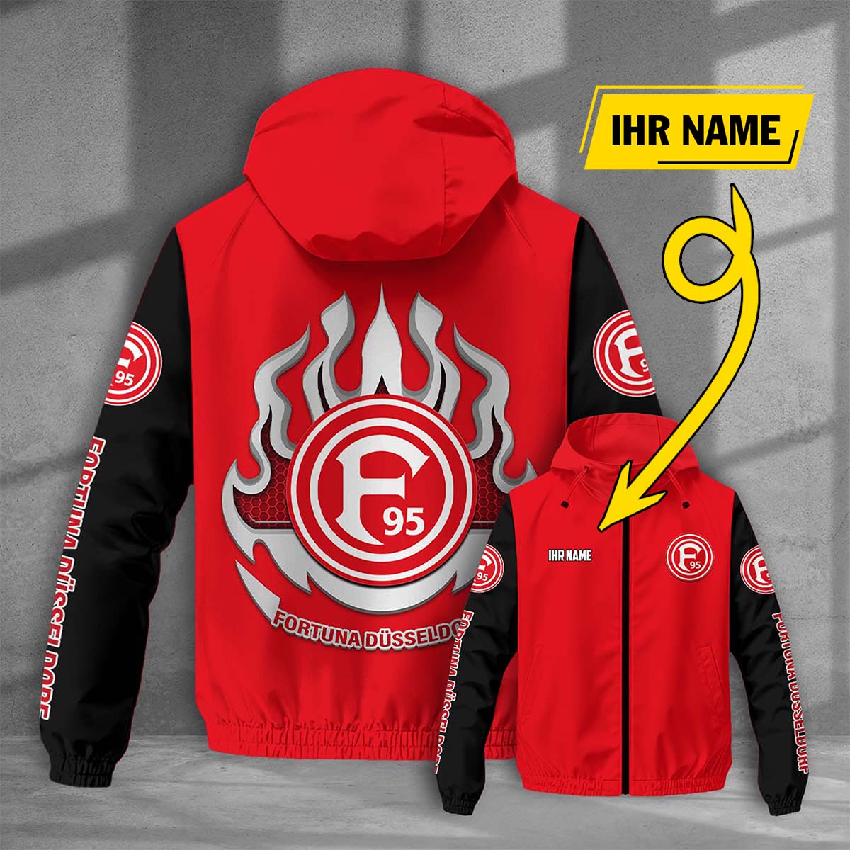 Fortuna Düsseldorf Windjacke - F95 Windbreaker