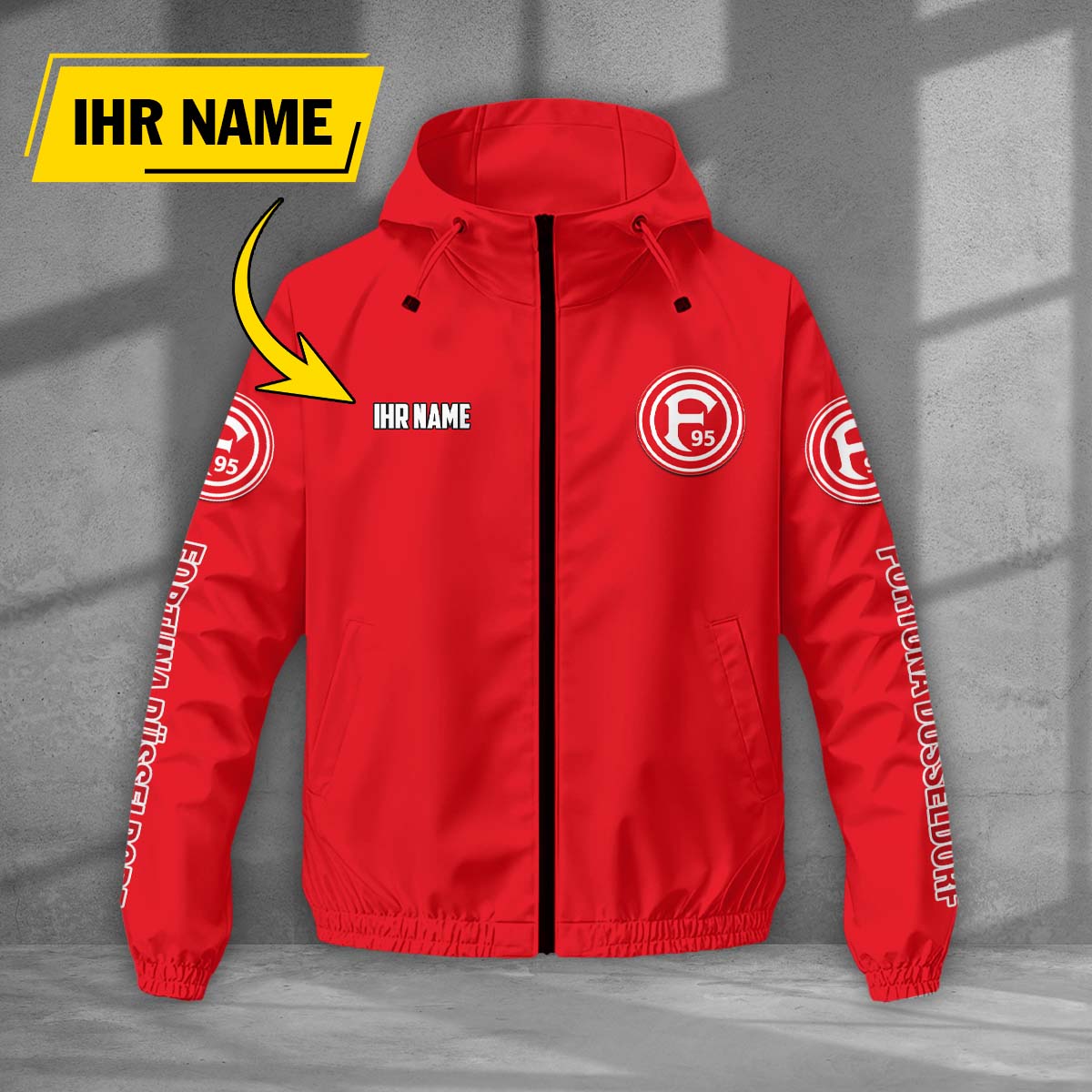 Fortuna Düsseldorf Windjacke - F95 Windbreaker – Bild 11