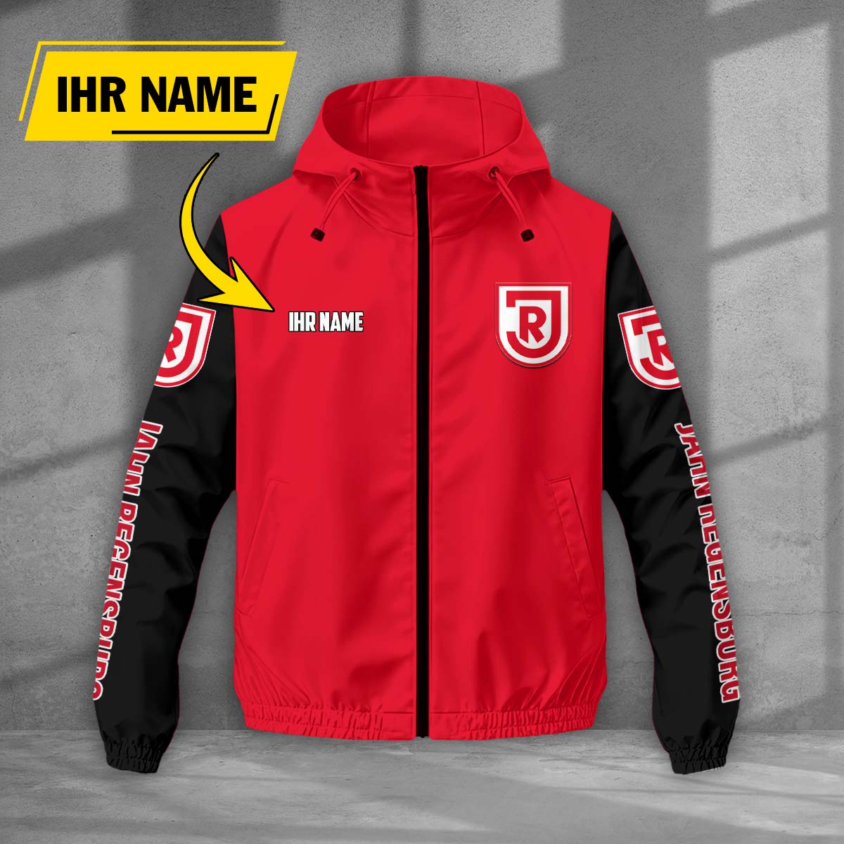 Jahn Regensburg Windjacke - SSV Windbreaker – Bild 3