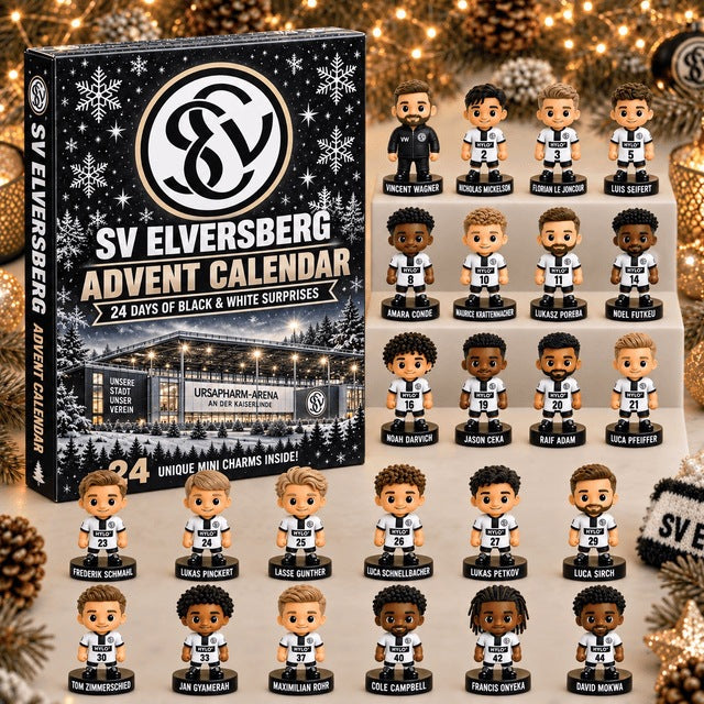 SV Elversberg Adventskalender - SVE Fußball Edition 2026 - SV Elversberg Advent Calendar