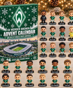 SV Werder Bremen Adventskalender - SVW Fußball Edition 2026 - Werder Bremen Advent Calendar