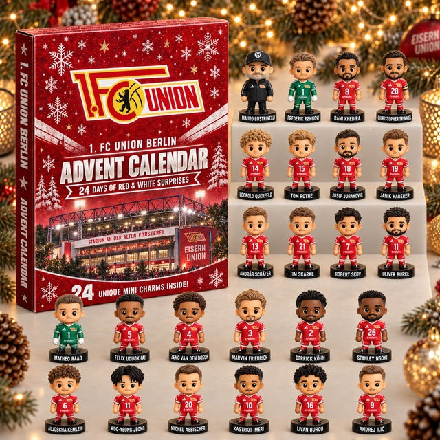 1. FC Union Berlin Adventskalender - FCU Fußball Edition 2026 - Union Berlin Advent Calendar