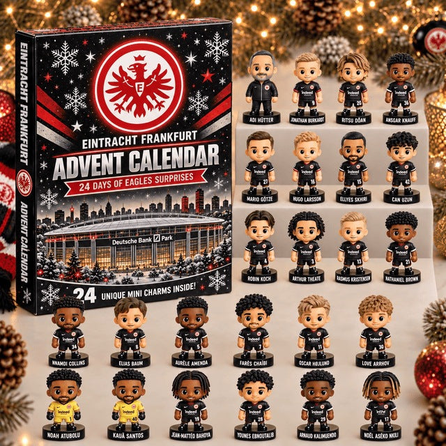 Eintracht Frankfurt Adventskalender - SGE Fußball Edition 2026 - Eintracht Frankfurt Advent Calendar