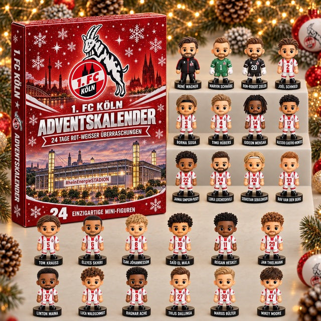 1. FC Köln Adventskalender - KOE Fußball Edition 2026 - 1. FC Köln Advent Calendar