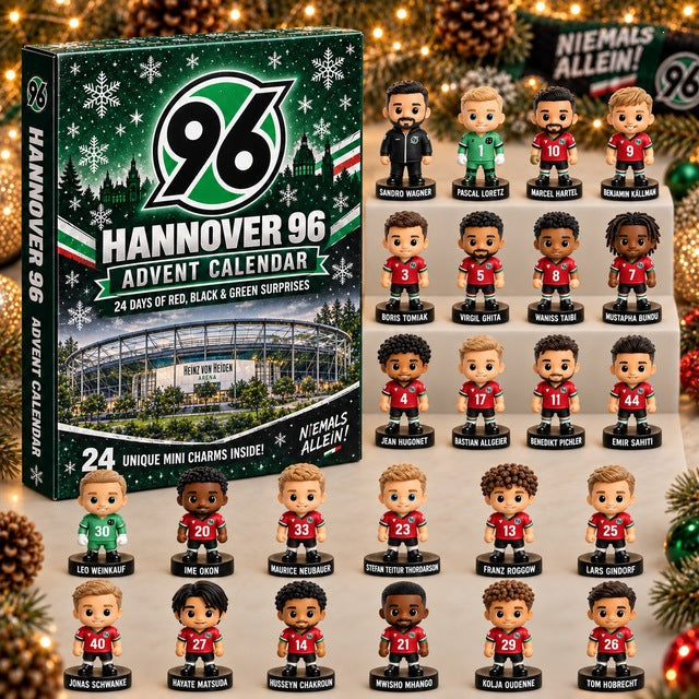 Hannover 96 Adventskalender - H96 Fußball Edition 2026 - Hannover 96 Advent Calendar