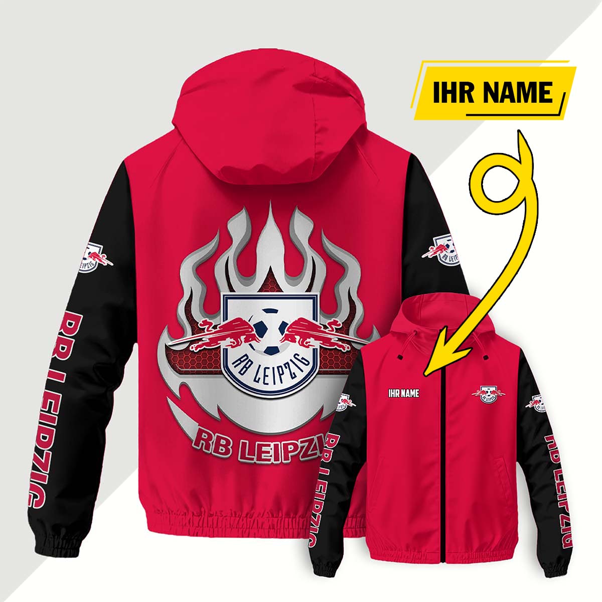 RB Leipzig Windjacke - RBL Windbreaker – Bild 4