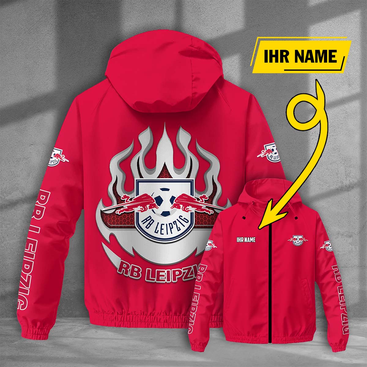 RB Leipzig Windjacke - RBL Windbreaker – Bild 9