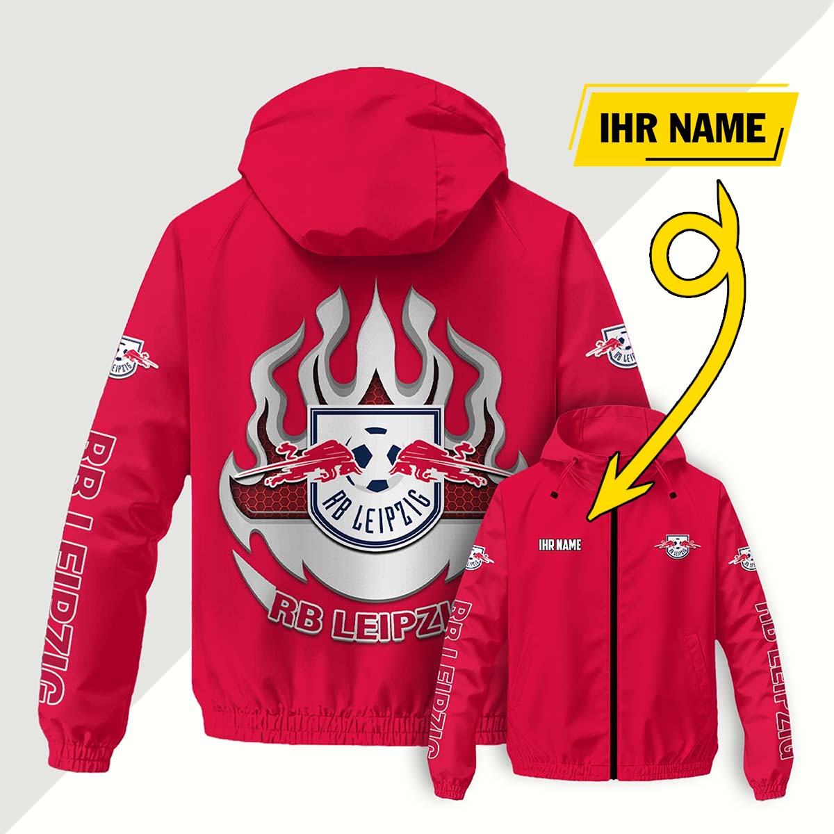 RB Leipzig Windjacke - RBL Windbreaker – Bild 12
