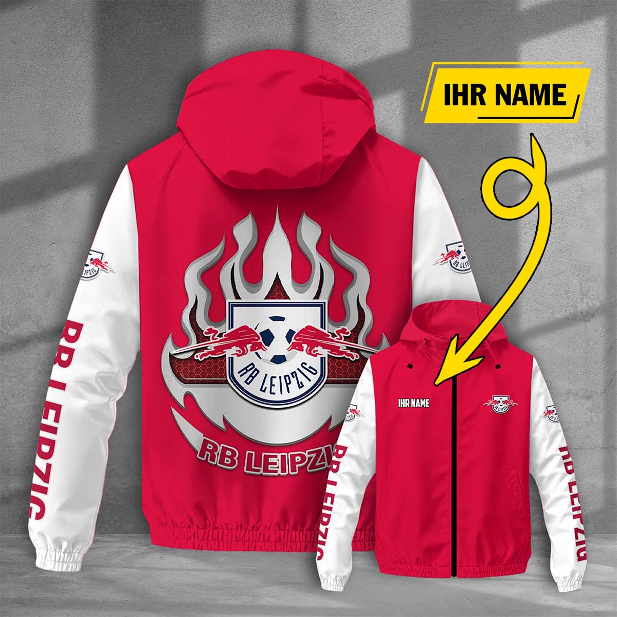 RB Leipzig Windjacke - RBL Windbreaker – Bild 5
