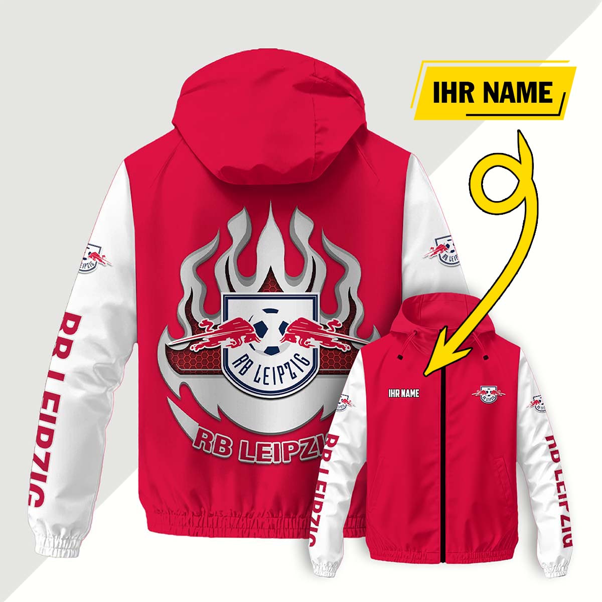 RB Leipzig Windjacke - RBL Windbreaker – Bild 8