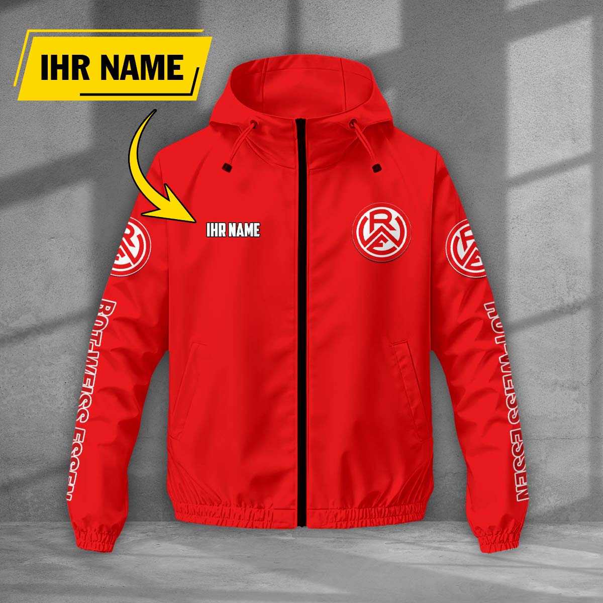 Rot-Weiss Essen Windjacke - RWE Windbreaker – Bild 11