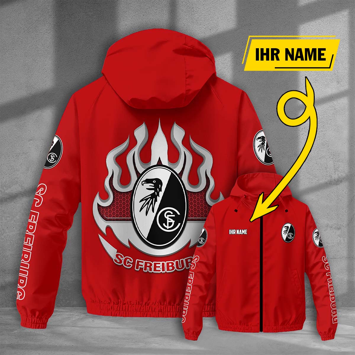 SC Freiburg Windjacke - SCF Windbreaker – Bild 9