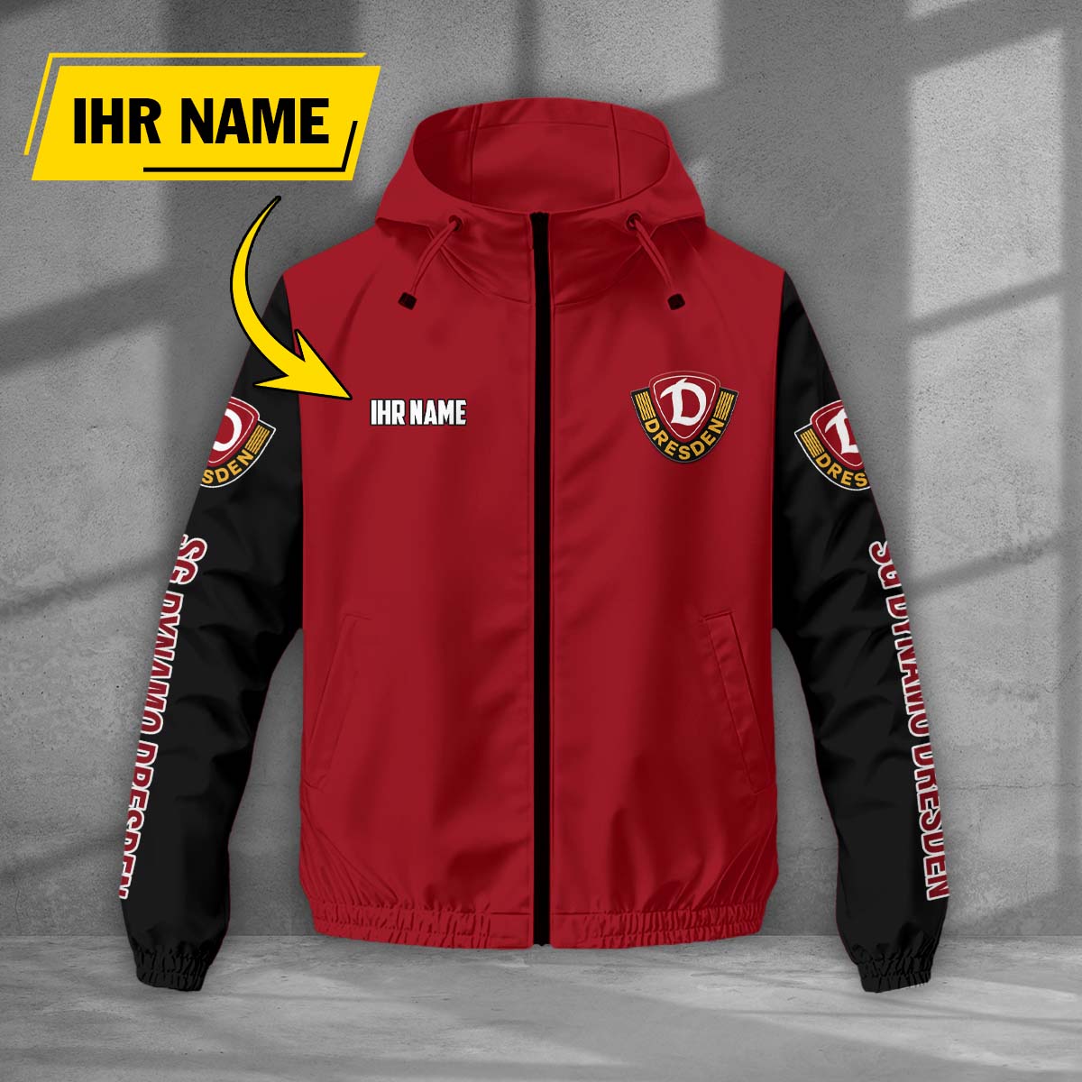 SG Dynamo Dresden Windjacke - SGD Windbreaker – Bild 3