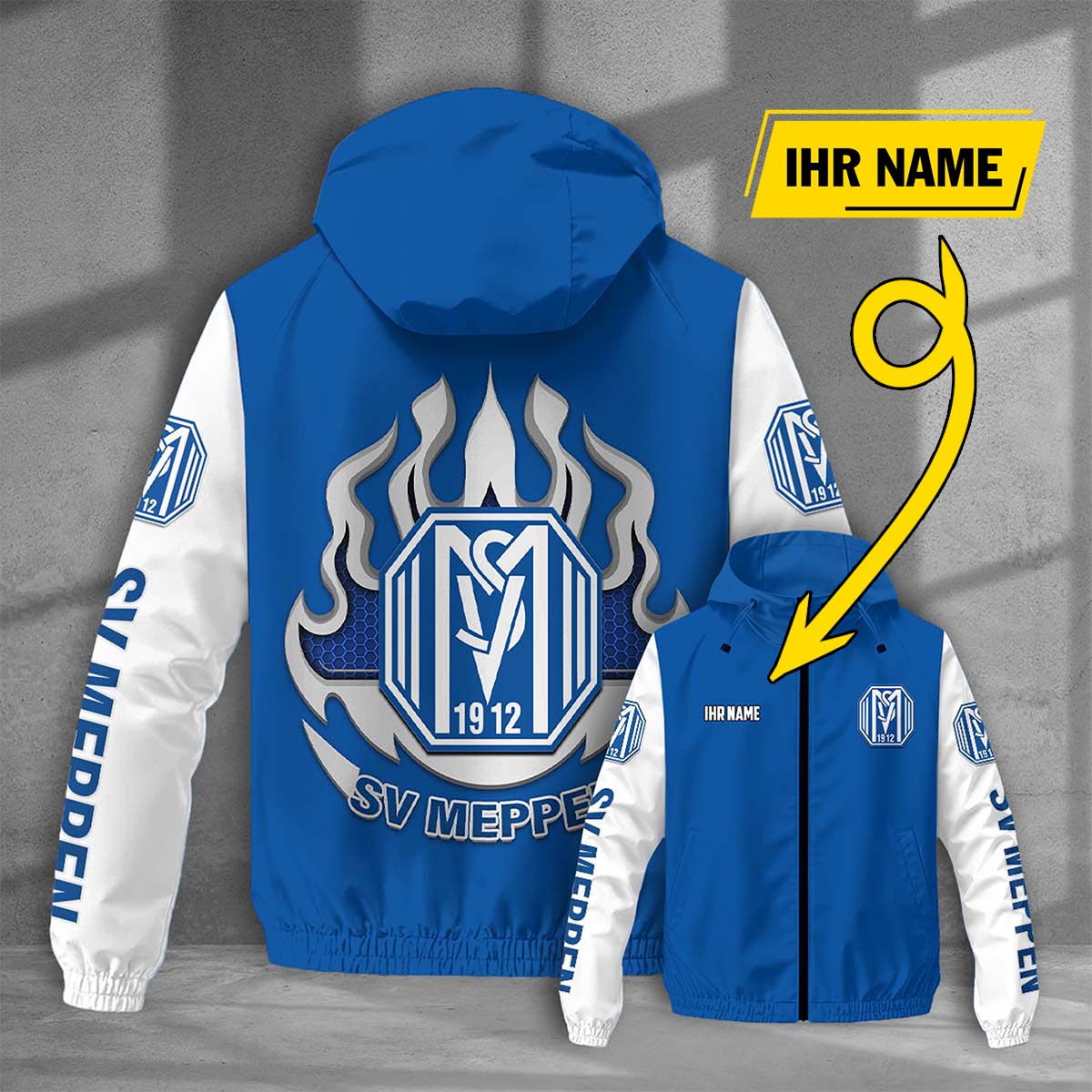 SV Meppen Windjacke - SVM Windbreaker – Bild 5