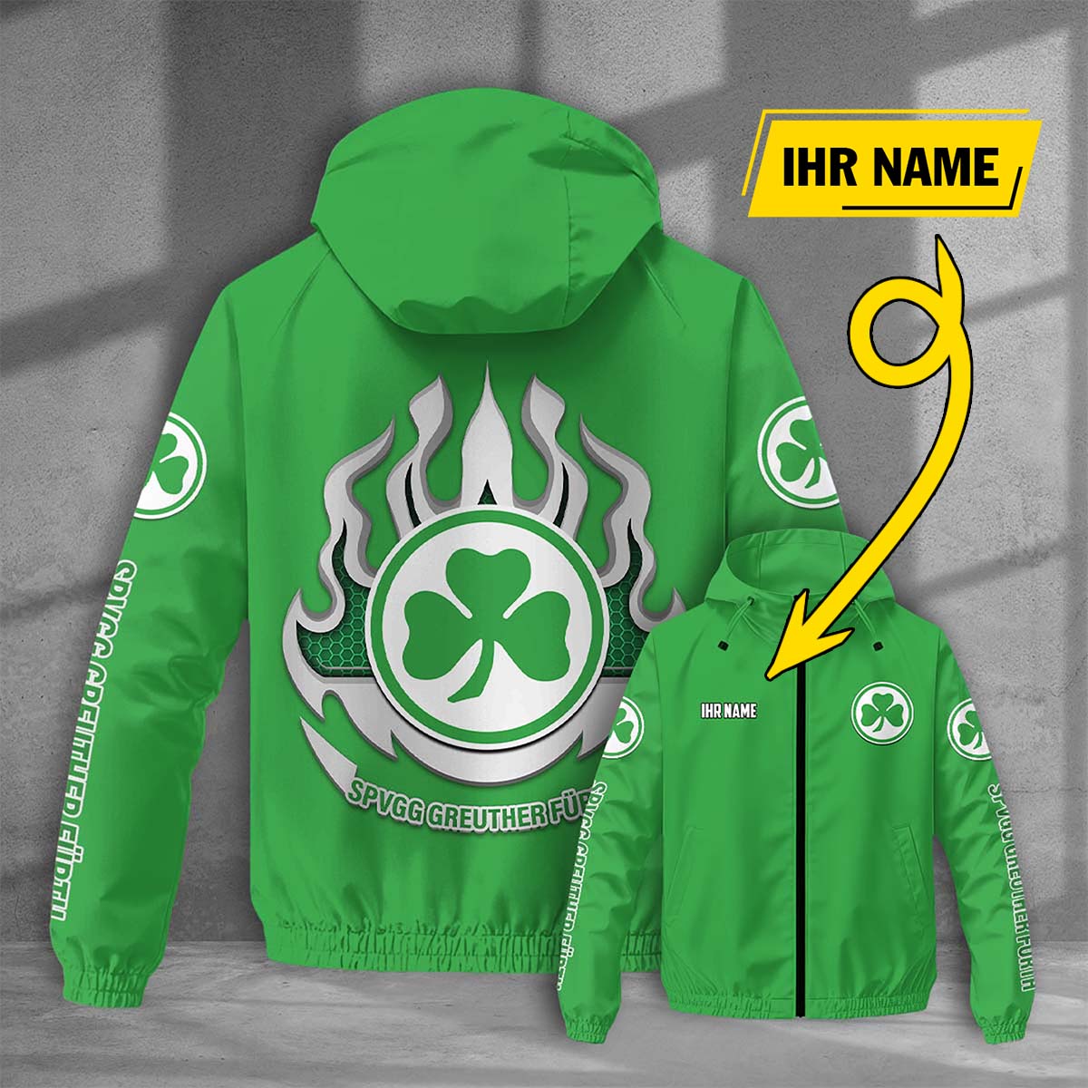 SpVgg Greuther Fürth Windjacke - SGF Windbreaker – Bild 9