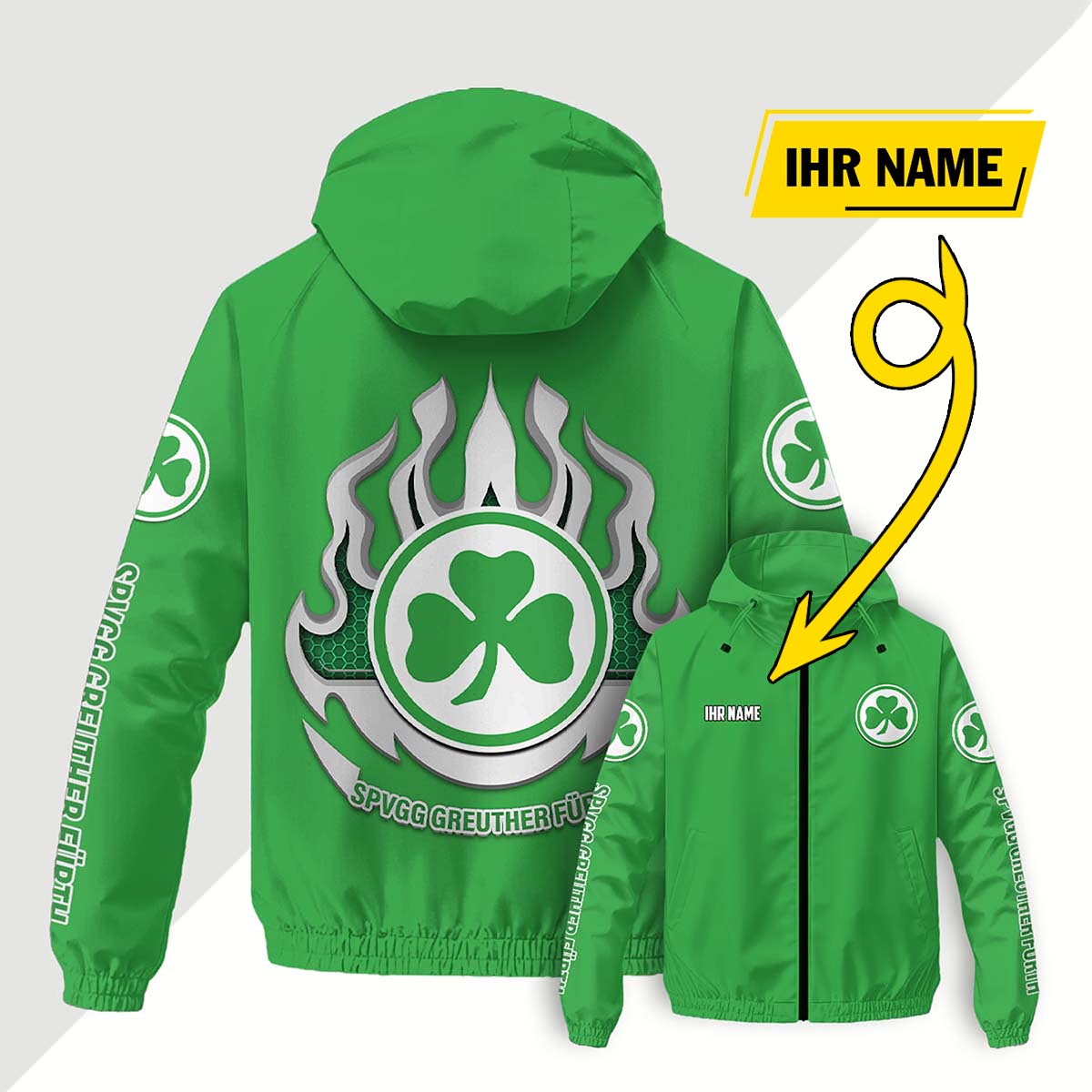 SpVgg Greuther Fürth Windjacke - SGF Windbreaker – Bild 12