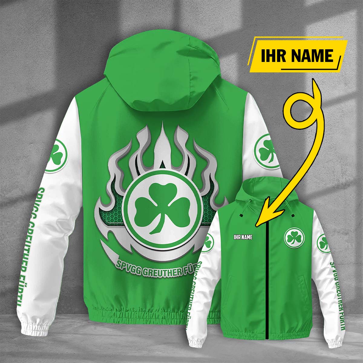 SpVgg Greuther Fürth Windjacke - SGF Windbreaker – Bild 5