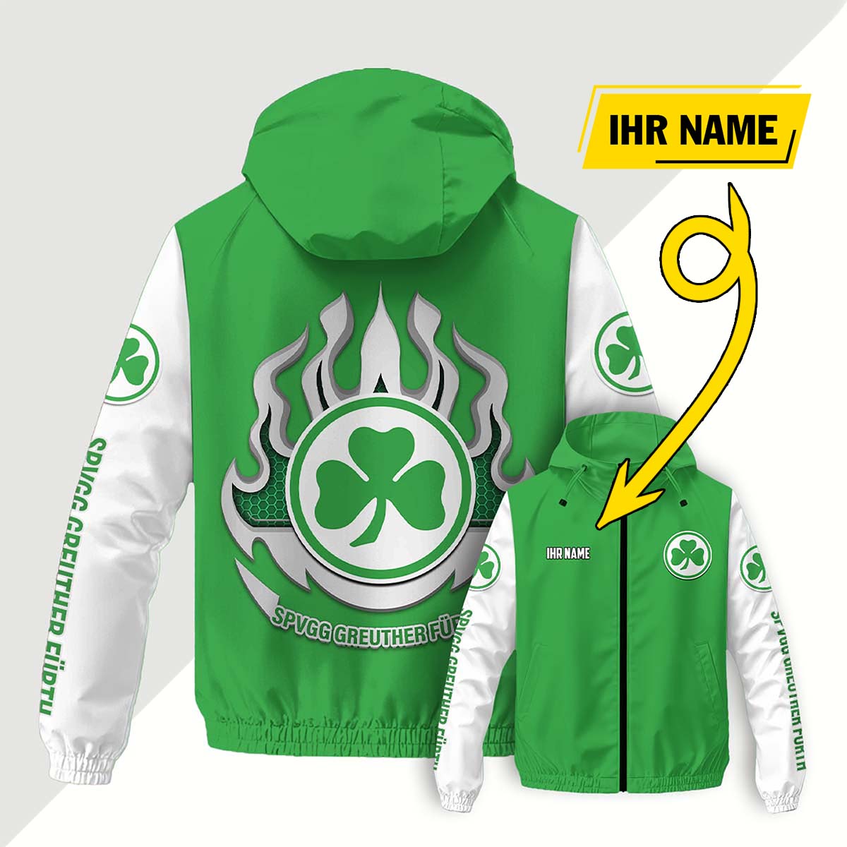 SpVgg Greuther Fürth Windjacke - SGF Windbreaker – Bild 8