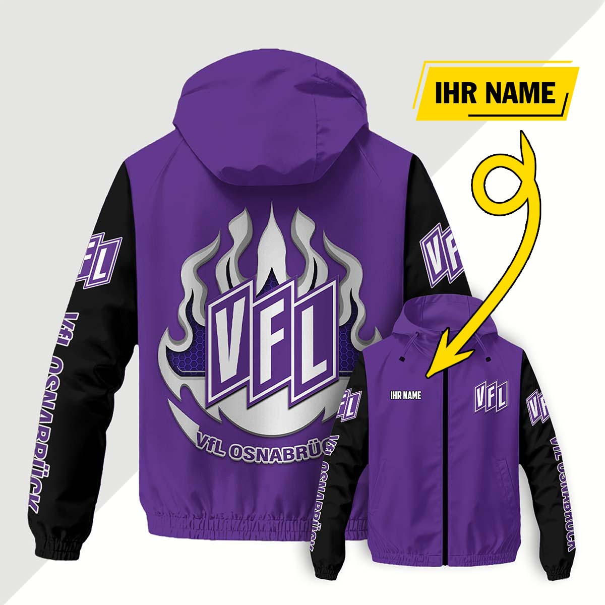 VfL Osnabrück Windjacke - VFL Windbreaker – Bild 4
