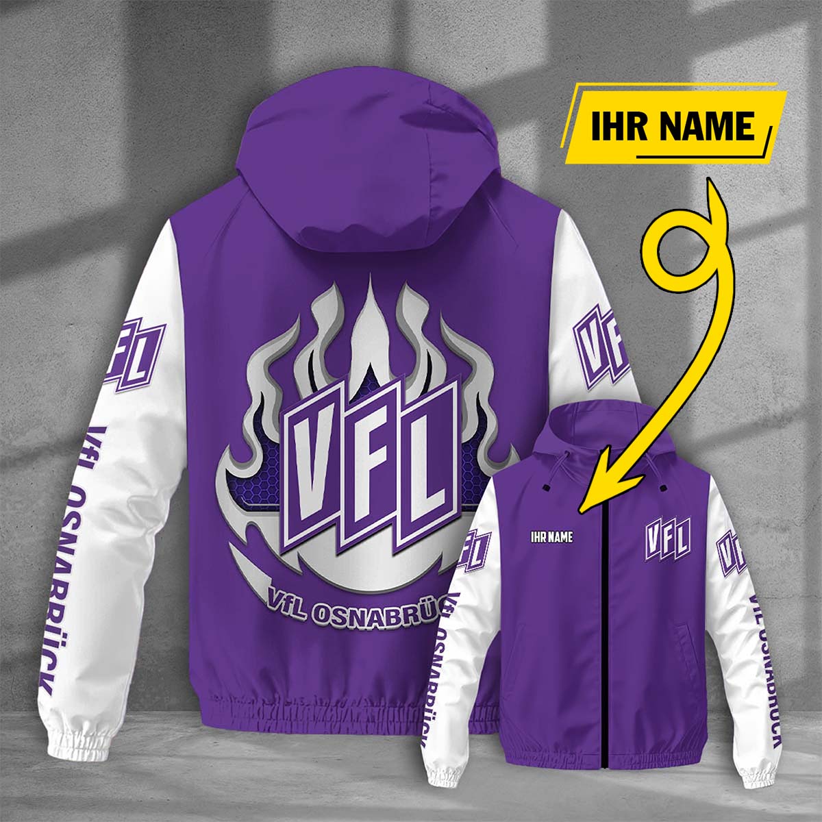 VfL Osnabrück Windjacke - VFL Windbreaker – Bild 5