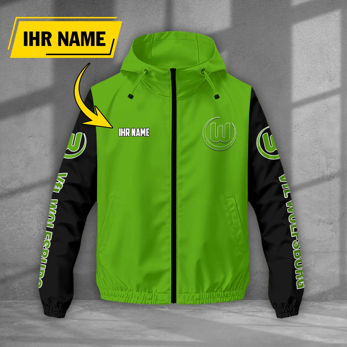 VfL Wolfsburg Windjacke - WOB Windbreaker – Bild 3
