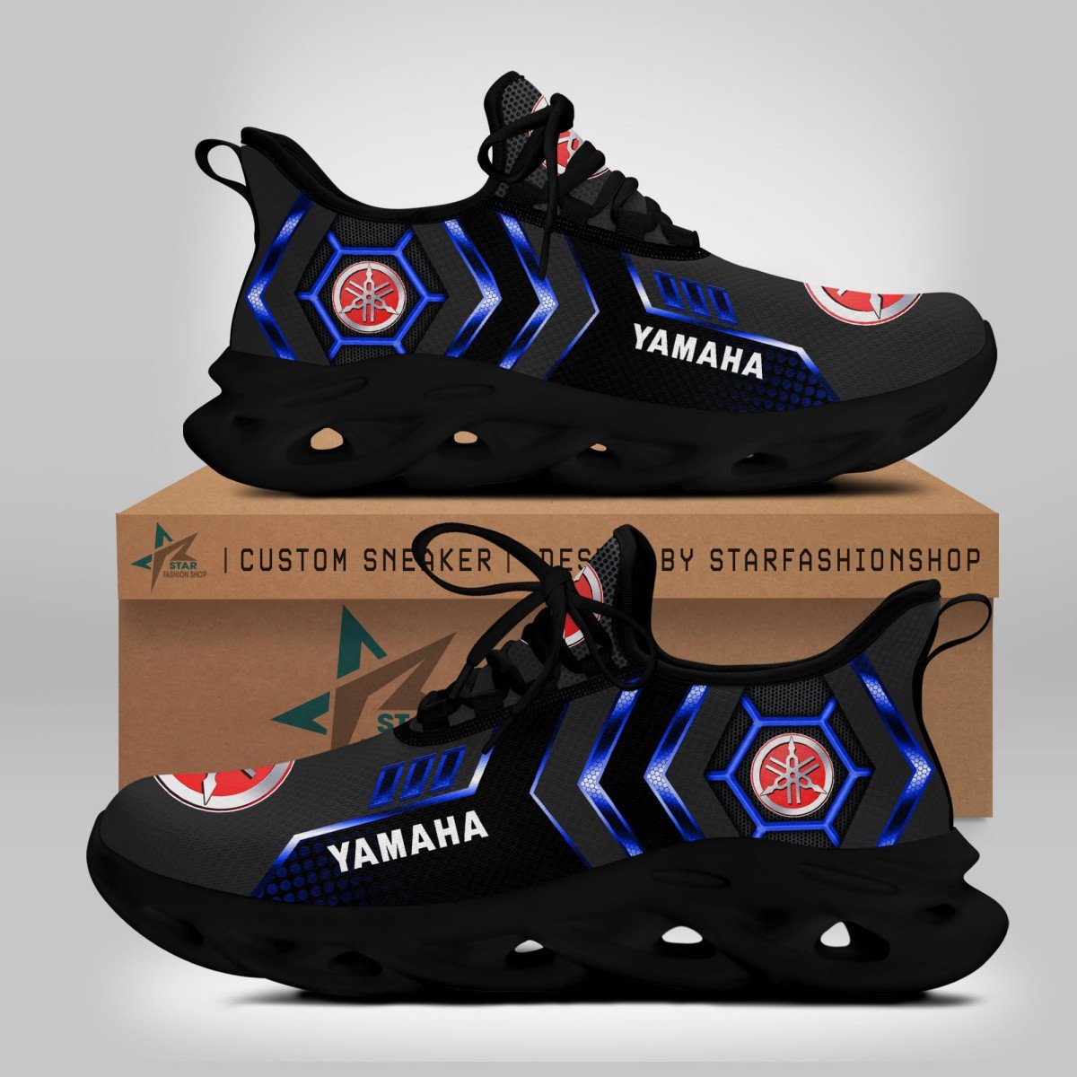 Yamaha Blue Schuhe – Bild 2