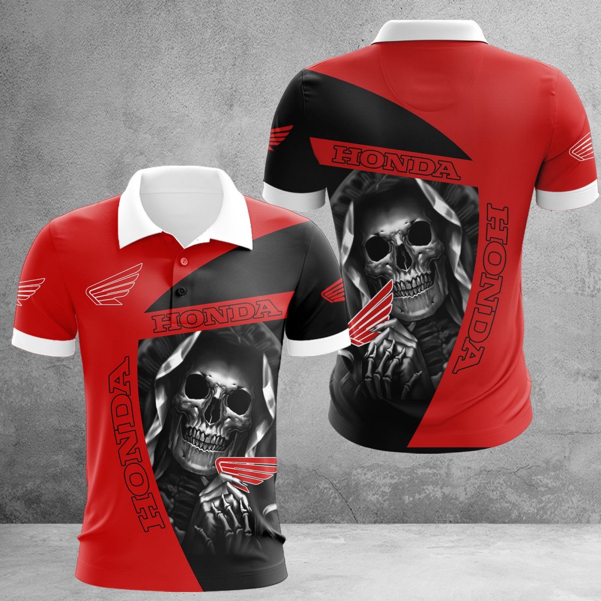 Honda Motorcycle Poloshirt
