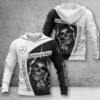 Mercedes-Benz White Hoodie