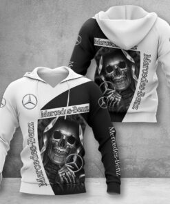 Mercedes-Benz White Hoodie