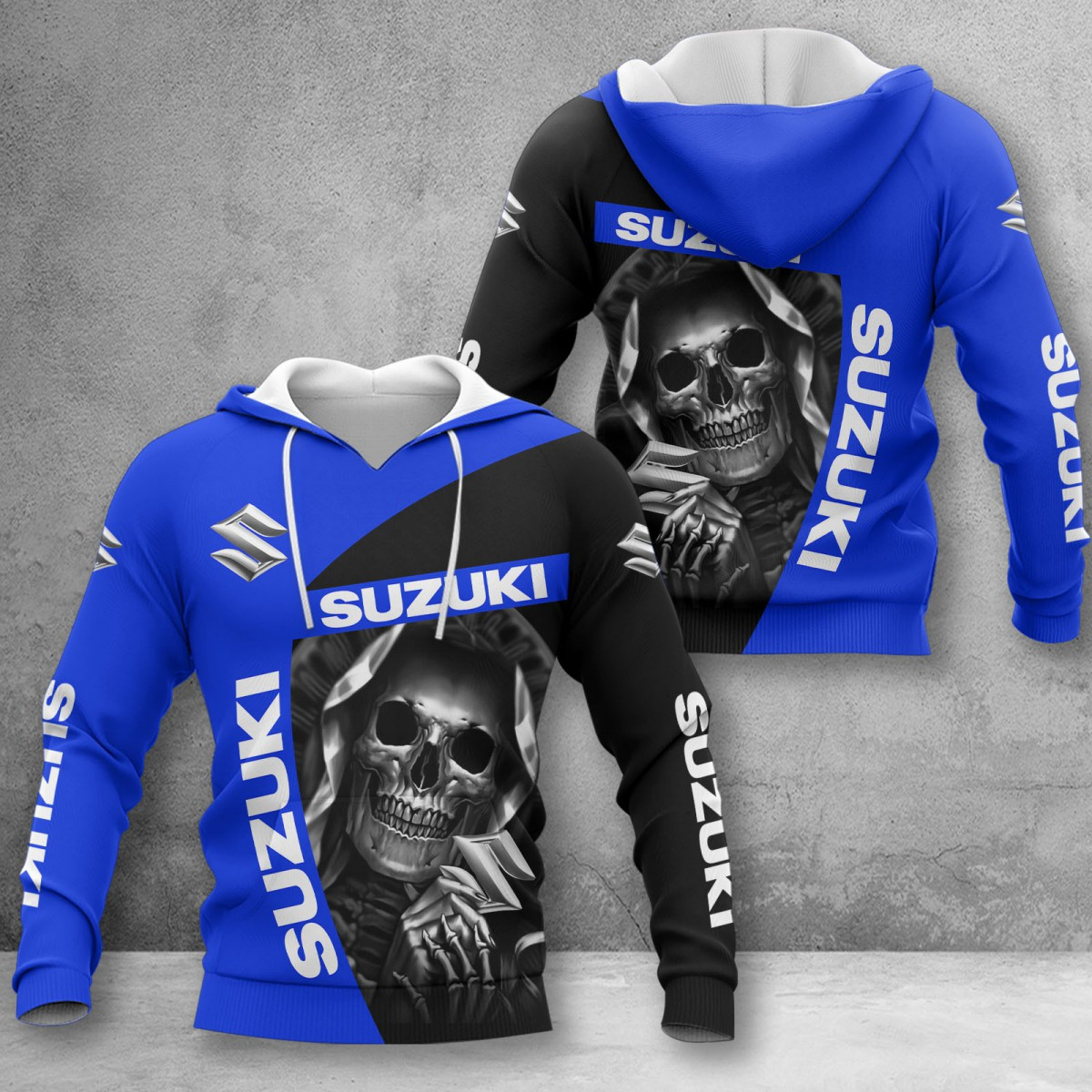 Suzuki Blue Hoodie