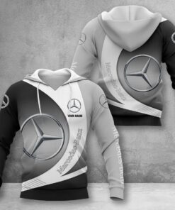 Mercedes-Benz White Hoodie