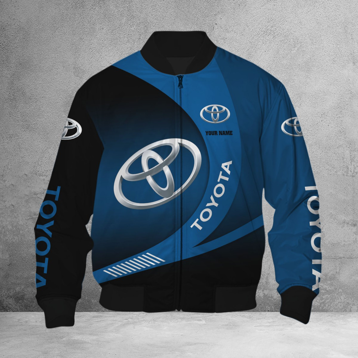 Toyota Blue Bomberjacke